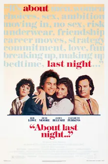 About Last Night poster