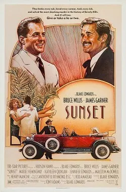 Sunset poster