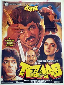Tezaab poster