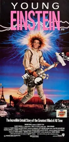 Young Einstein poster