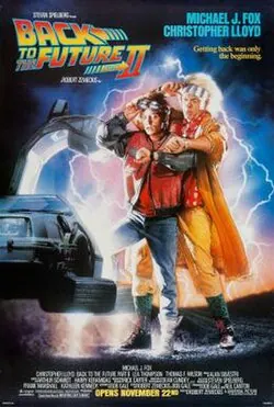 Back to the Future Part II poster