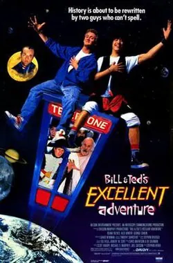 Bill & Ted's Excellent Adventure poster