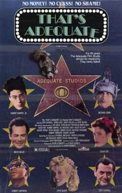 That's Adequate poster