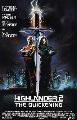 Highlander II: The Quickening poster