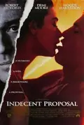 Indecent Proposal poster