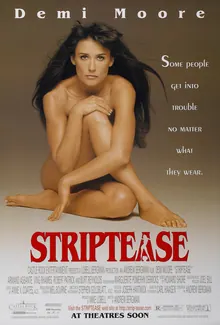 Striptease poster
