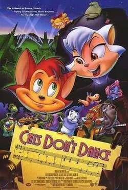 Cats Don't Dance poster