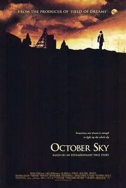 October Sky poster