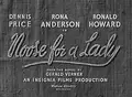 Noose for a Lady poster