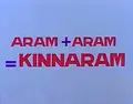 Aram + Aram = Kinnaram poster
