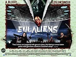 Evil Aliens poster