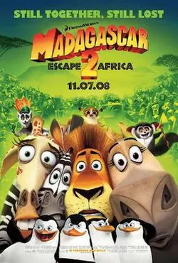 Madagascar: Escape 2 Africa poster