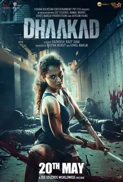 Dhaakad poster