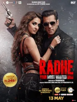 Radhe poster
