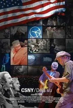Crosby, Stills, Nash & Young ‎– Déjà Vu poster