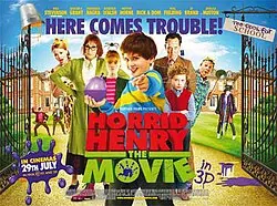 Horrid Henry: The Movie poster
