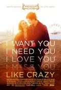 Like Crazy poster