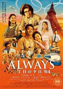 Always: Sunset on Third Street '64 poster