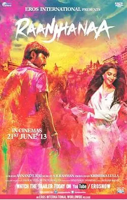 Raanjhanaa poster