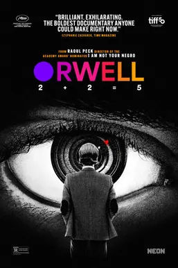 Orwell: 2+2=5 poster