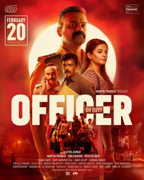Officer on Duty poster