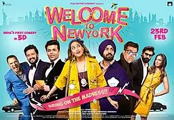 Welcome to New York poster